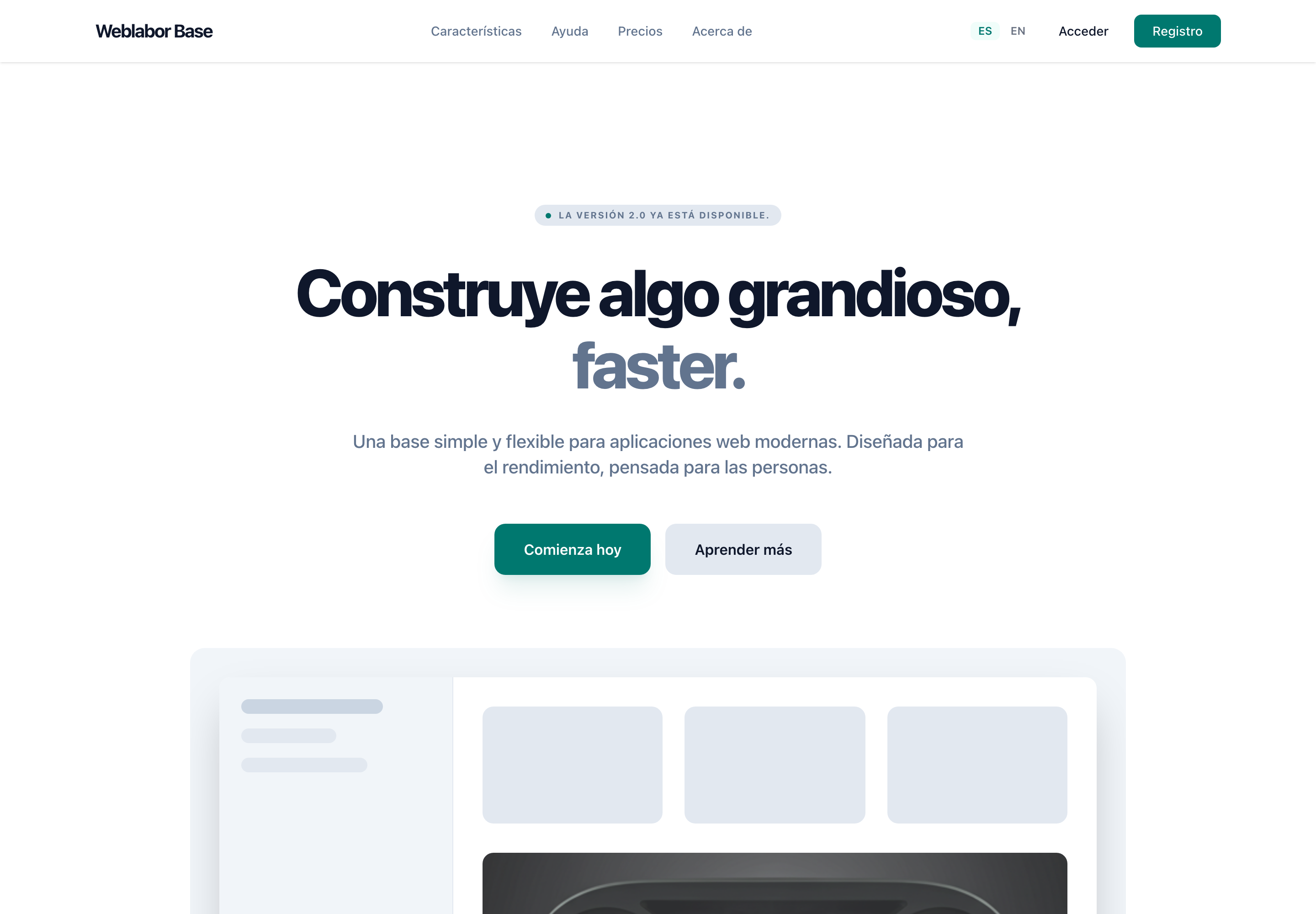 Mantén tu producto separado de la base