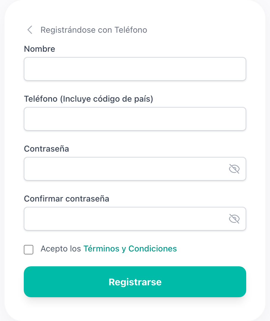 Arma formularios con campos que ya funcionan