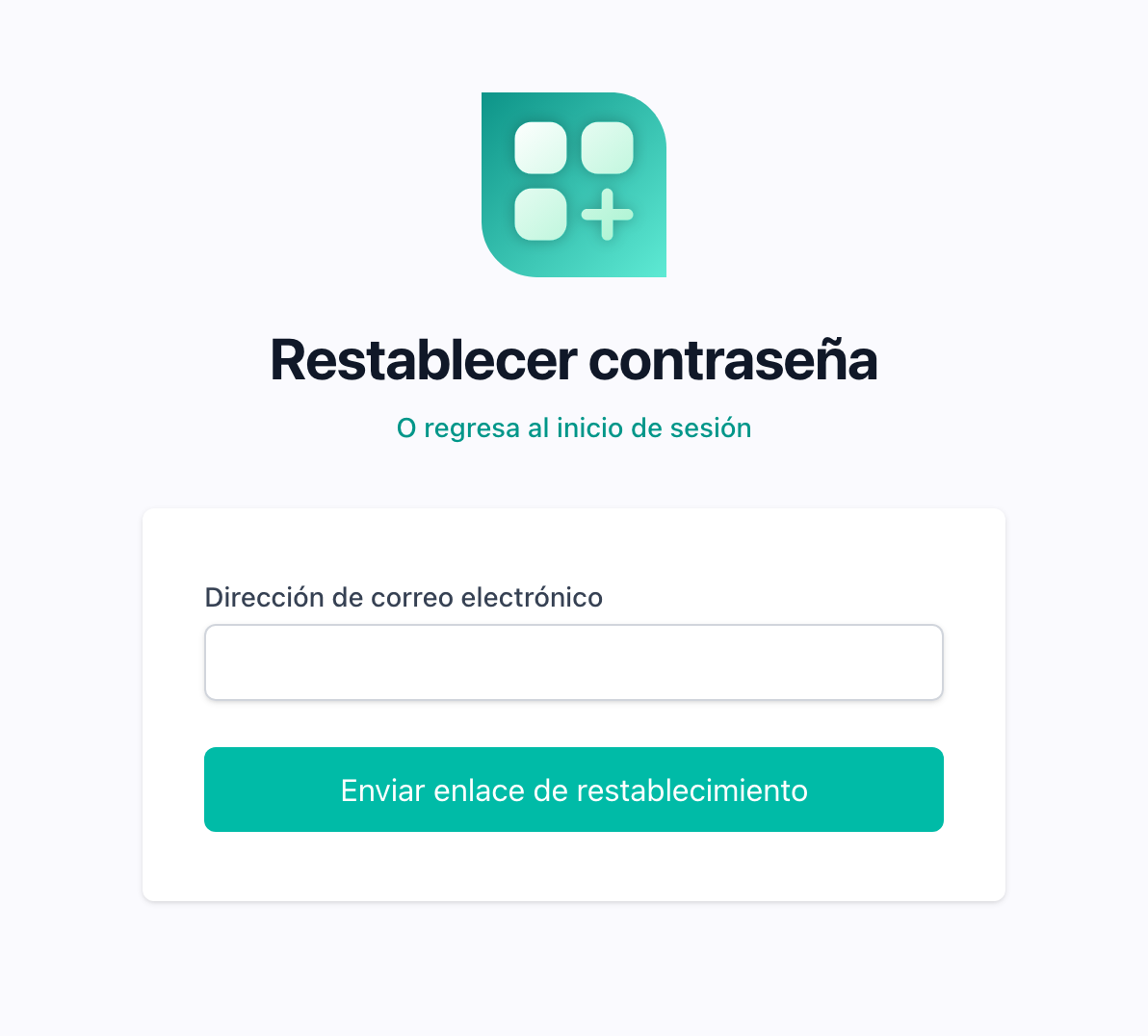 Vuelve a entrar cuando olvides tu contraseña